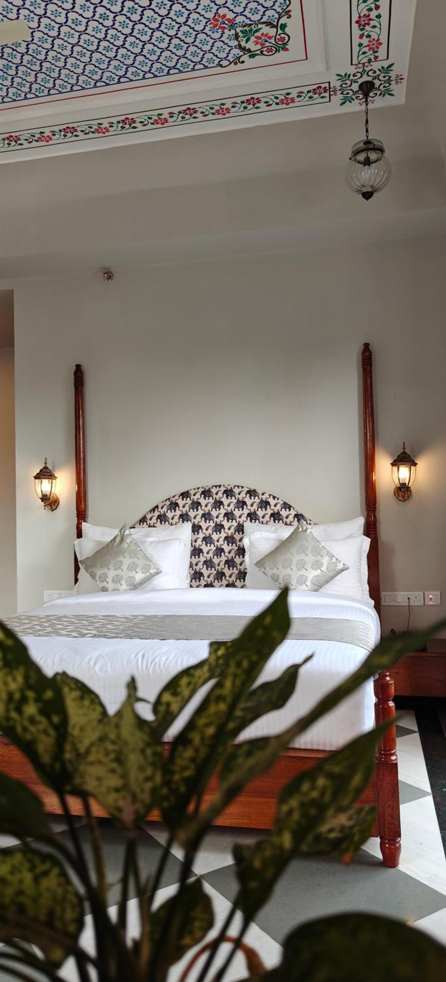 Hotel The Biletha Bagh Udaipur Esterno foto
