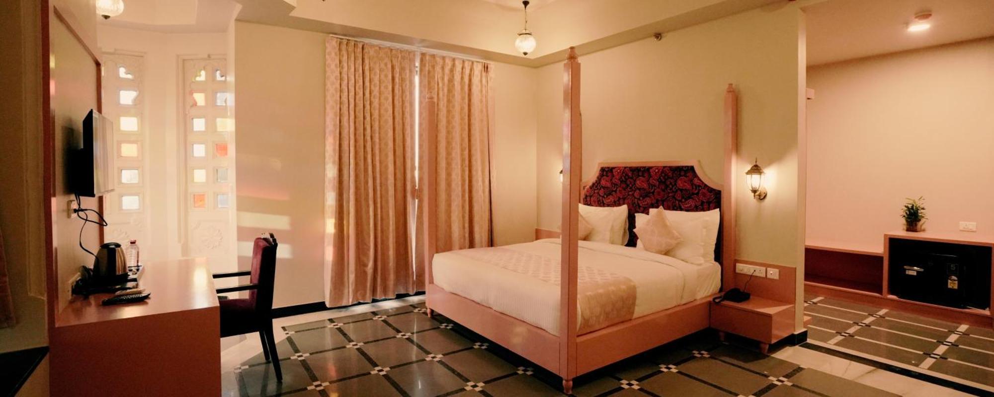 Hotel The Biletha Bagh Udaipur Esterno foto