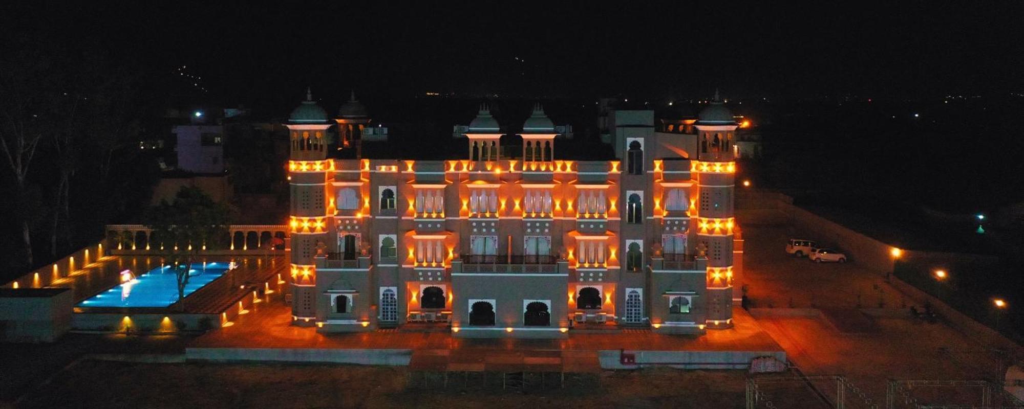 Hotel The Biletha Bagh Udaipur Esterno foto