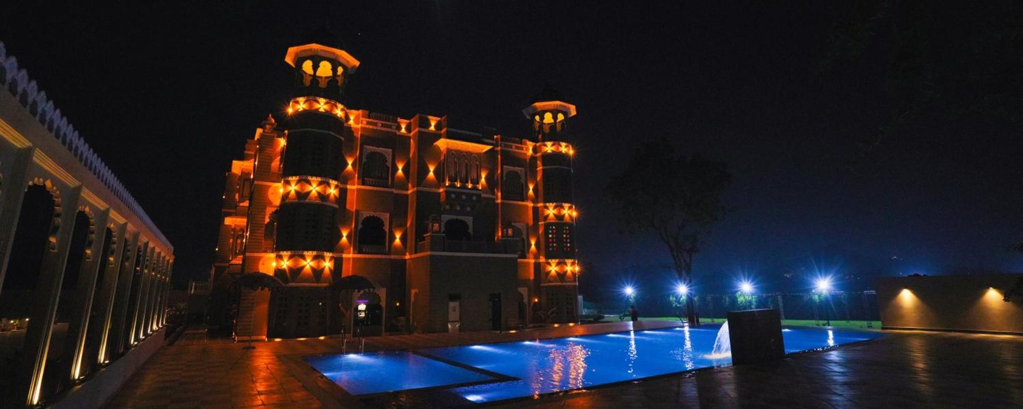 Hotel The Biletha Bagh Udaipur Esterno foto