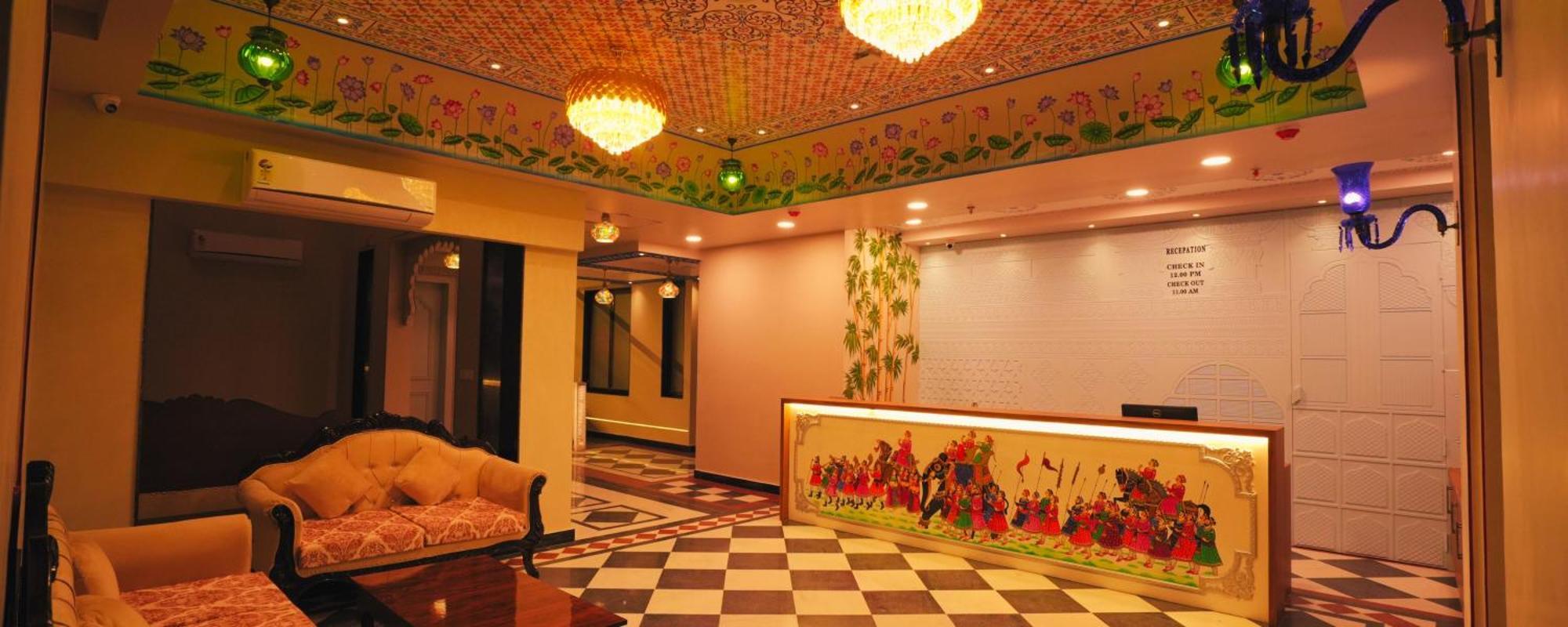 Hotel The Biletha Bagh Udaipur Esterno foto